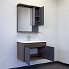 Тумба с раковиной Comforty Кемер-75 00-00017883 антрацит/дуб темно-коричневый раковина Comforty 75E Тумба с раковиной Comforty Кемер-75 00-00017883 антрацит/дуб темно-коричневый раковина Comforty 75E