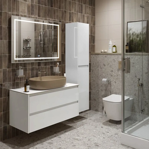 Тумба со столешницей и раковиной BelBagno KRAFT 100 kraft100bo-kepbo-1084h316-set подвесная KRAFT100BO-KEPBO-1084H316-SET Тумба со столешницей и раковиной BelBagno KRAFT 100 kraft100bo-kepbo-1084h316-set подвесная KRAFT100BO-KEPBO-1084H316-SET