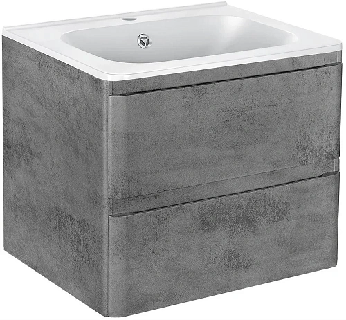 Тумба под раковину Vincea Vico 60 Beton VMC-2V600BT Тумба под раковину Vincea Vico 60 Beton VMC-2V600BT