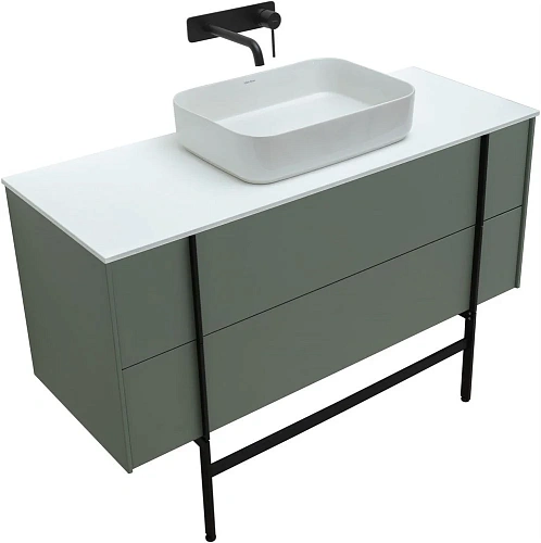 Тумба под раковину Allen Brau Reality 120 1.32008.CGM олива матовый Тумба под раковину Allen Brau Reality 120 1.32008.CGM олива матовый