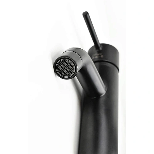 Смеситель для раковины Paini Cox 78PZ205 без донного клапана, черный матовый Смеситель для раковины Paini Cox 78PZ205 без донного клапана, черный матовый