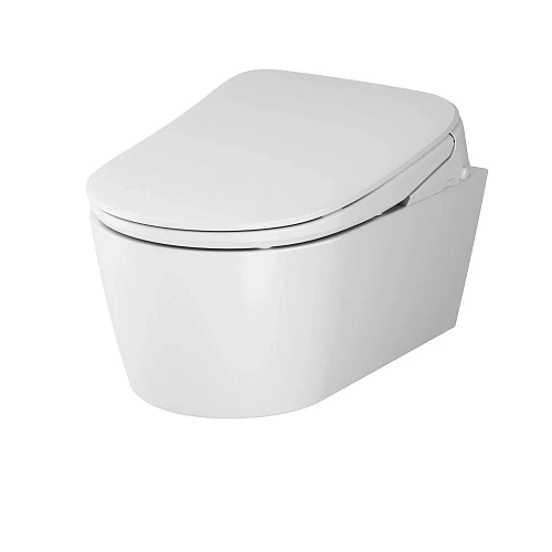 Унитаз подвесной AM.PM Func C8F1702SC FlashClean c электронной крышкой-биде со скрытой подводкой Унитаз подвесной AM.PM Func C8F1702SC FlashClean c электронной крышкой-биде со скрытой подводкой