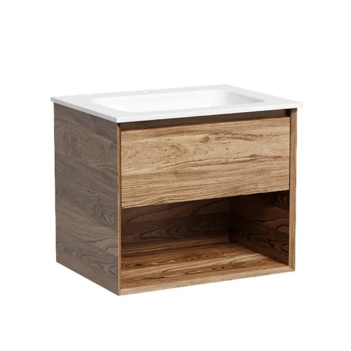 Тумба под раковину Sancos Marmi 1.0 MR1.060ECH 590х445х520 дуб чарльстон, подвесная Тумба под раковину Sancos Marmi 1.0 MR1.060ECH 590х445х520 дуб чарльстон, подвесная