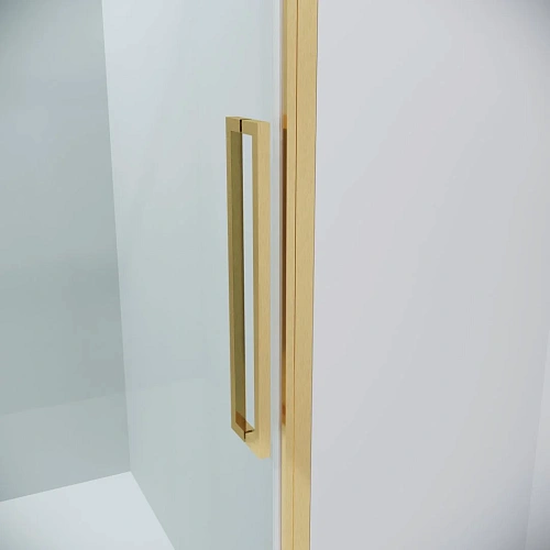 Душевая дверь GROSSMAN Cosmo 100.K33.02.100.32.00 (100x195) золото сатин, стекло прозрачное Душевая дверь GROSSMAN Cosmo 100.K33.02.100.32.00 (100x195) золото сатин, стекло прозрачное