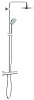 Картинка анонса товара «душевая система grohe euphoria 180 (27296001) с термостатом, хром»