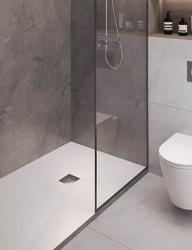 Душевой поддон STAROhome LITE 100х90 WHITE MATT, LITE 1237428 из искусственного камня Душевой поддон STAROhome LITE 100х90 WHITE MATT, LITE 1237428 из искусственного камня