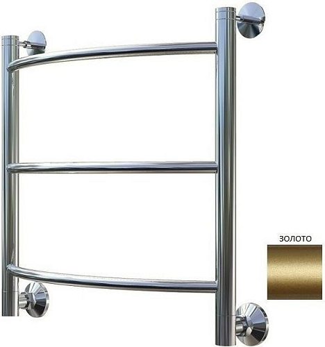Полотенцесушитель водяной Aquanet Romeo 500x500 золото 00234523 Полотенцесушитель водяной Aquanet Romeo 500x500 золото 00234523