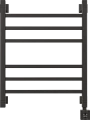 Полотенцесушитель электрический EWRIKA Деметра LP 60х50, матовый черный R 536161 Полотенцесушитель электрический EWRIKA Деметра LP 60х50, матовый черный R 536161