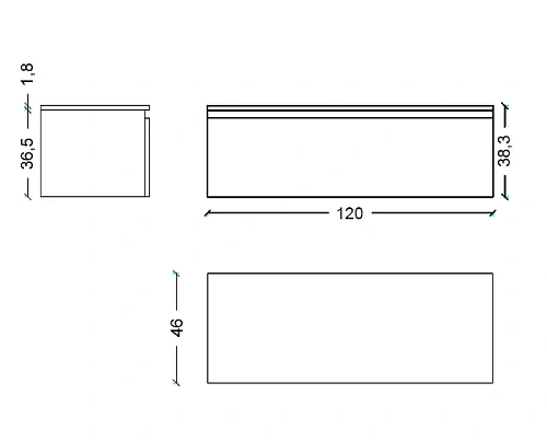 Тумба под раковину Armadi Art FLAT 120см LIGHT OAK VALLESSI UNO-S 897-120-L Тумба под раковину Armadi Art FLAT 120см LIGHT OAK VALLESSI UNO-S 897-120-L