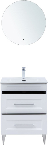 Тумба под раковину Aquanet Бостон new 60 00306367 белый сатин Тумба под раковину Aquanet Бостон new 60 00306367 белый сатин