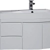 Тумба под раковину Aquanet Сопрано 95 R белый (2 дверцы 2 ящика) 00169633 Тумба под раковину Aquanet Сопрано 95 R белый (2 дверцы 2 ящика) 00169633