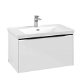 Тумба под раковину Villeroy & Boch Subway 3.0 с подсветкой Brilliant White / Brilliant White C573L1V C573L1VE Тумба под раковину Villeroy & Boch Subway 3.0 с подсветкой Brilliant White / Brilliant White C573L1V C573L1VE