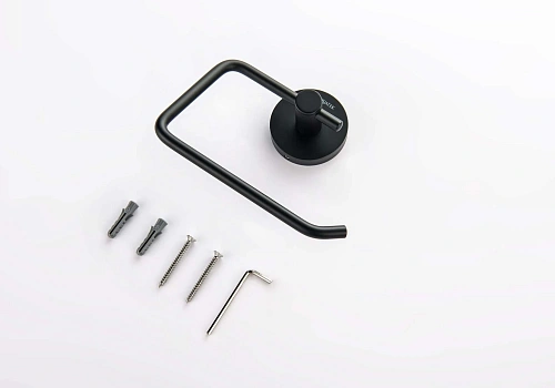 Держатель туалетной бумаги Aquatek ЕВРОПА AQ4118MB черный матовый Держатель туалетной бумаги Aquatek ЕВРОПА AQ4118MB черный матовый