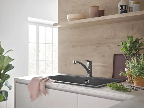 Смеситель для кухни GROHE Eurosmart 2021, хром (33281003) Смеситель для кухни GROHE Eurosmart 2021, хром (33281003)