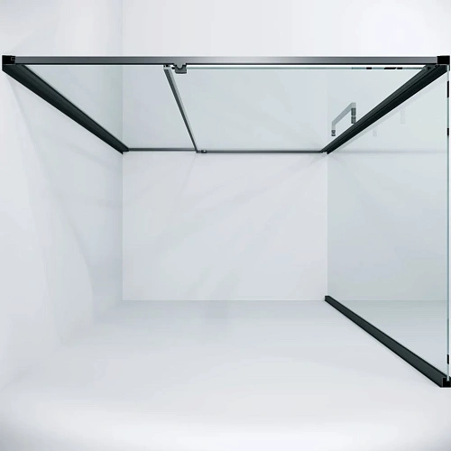 Душевой уголок Niagara Nova NG-35-11AGR-A100GR-34 (110х100х195) прямоугольник, распашная, графит, стекло прозрачное Душевой уголок Niagara Nova NG-35-11AGR-A100GR-34 (110х100х195) прямоугольник, распашная, графит, стекло прозрачное