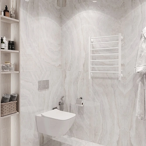 Полотенцесушитель электрический EWRIKA Пенелопа С7 70х50, белый 558358 Полотенцесушитель электрический EWRIKA Пенелопа С7 70х50, белый 558358