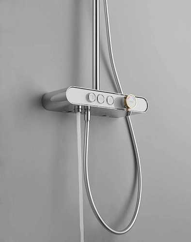 Душевая система ARROW AG3323SHCP с термостатом хром Душевая система ARROW AG3323SHCP с термостатом хром