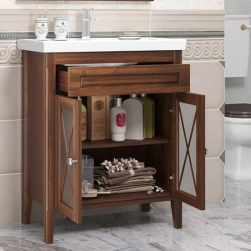 Тумба под раковину Opadiris Палермо 70, светлый орех (под раковину CeraStyle FRAME 70) 00-00006721 Тумба под раковину Opadiris Палермо 70, светлый орех (под раковину CeraStyle FRAME 70) 00-00006721