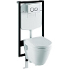 Картинка анонса товара «комплект унитаз vitra s50 9003b003-7200 с инсталляцией, белый»