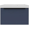 Тумба под раковину La Fenice SIMPLA Blu Grigio 60 FNC-01-SIM-BG-60 синяя