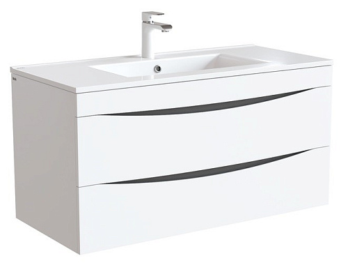 Тумба с раковиной IDDIS Cloud 100 подвесная белая (CLO10W1i95K) Тумба с раковиной IDDIS Cloud 100 подвесная белая (CLO10W1i95K)