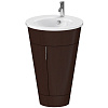 Картинка анонса товара «тумба под раковину duravit starck 1 s1952002424 напольная 56 см macassar»