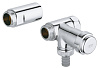 Картинка анонса товара «вентиль grohe eggeman batterie, хром (41043000)»