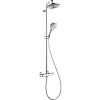 Картинка анонса товара «душевая система hansgrohe raindance select s 240 showerpipe с термостатом, хром 27115000»