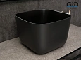 Раковина Gid N9301bg 53356 накладная черная графит 36x36x25.5 Раковина Gid N9301bg 53356 накладная черная графит 36x36x25.5
