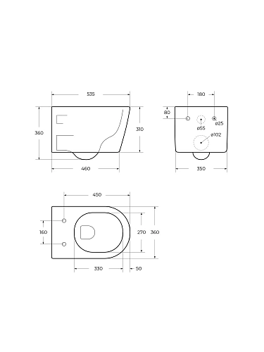 Унитаз подвесной BelBagno UNIQUE BB007CH-TOR/SC безободковый с сиденьем и смывом TORNADO Унитаз подвесной BelBagno UNIQUE BB007CH-TOR/SC безободковый с сиденьем и смывом TORNADO