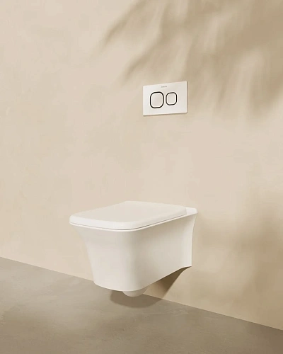 Унитаз подвесной ARROW AHB2156 без сиденья, безободковый, белый Унитаз подвесной ARROW AHB2156 без сиденья, безободковый, белый