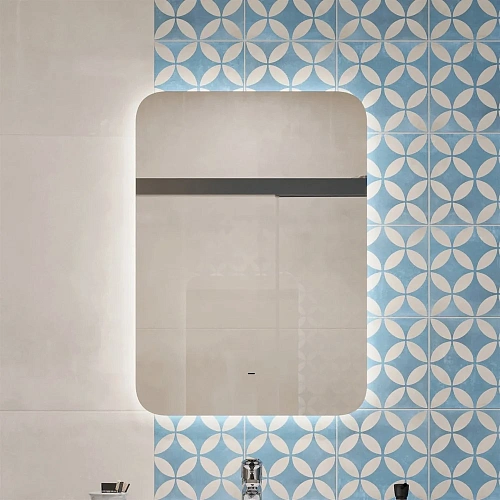 Зеркало DIWO Кострома 50 с подсветкой, прямоугольное, настенное, белое 543504 Зеркало DIWO Кострома 50 с подсветкой, прямоугольное, настенное, белое 543504