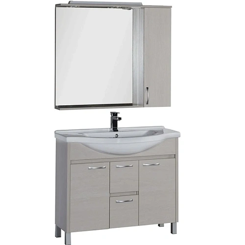 Комплект мебели Aquanet Донна 100 белый дуб 00169194 Комплект мебели Aquanet Донна 100 белый дуб 00169194