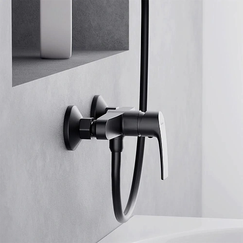 Смеситель для душа Damixa Eclipse 2.0 482000300 черный Смеситель для душа Damixa Eclipse 2.0 482000300 черный