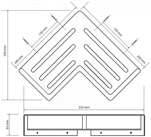 Полка Bemeta CYTRO 146208212 Полка Bemeta CYTRO 146208212