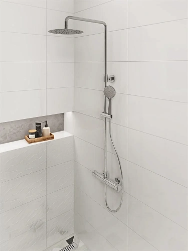 Душевая система Cersanit ODRA с термостатом A63069 Душевая система Cersanit ODRA с термостатом A63069