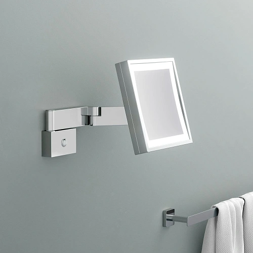 Зеркало косметическое Timo Selene 10076/00 с подсветкой хром Зеркало косметическое Timo Selene 10076/00 с подсветкой хром