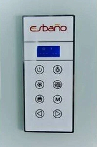 Душевая кабина Esbano ELEGANCIA (ESKB100CKR) квадратная с крышей EST-100CKR: 100x100x210см Душевая кабина Esbano ELEGANCIA (ESKB100CKR) квадратная с крышей EST-100CKR: 100x100x210см