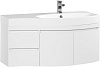 Картинка анонса товара «тумба с раковиной aquanet опера 115 r белый (2 дверцы 2 ящика) 00212992»