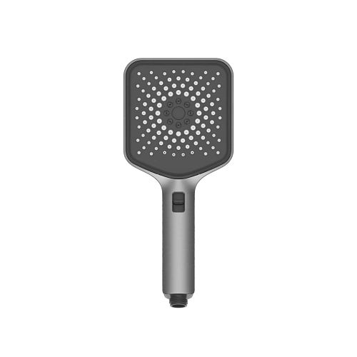 Душевая лейка Kaiser 3-х режимная, 120х120х270мм вороненая сталь SH-124 Душевая лейка Kaiser 3-х режимная, 120х120х270мм вороненая сталь SH-124