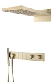 Душевая система Boheme ZODIAC с термостатом MATT GOLD встраиваемая 133-MG Душевая система Boheme ZODIAC с термостатом MATT GOLD встраиваемая 133-MG