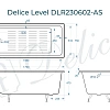 Ванна чугунная Delice Level 1700х750 с антискользящим покрытием DLR230602-AS Ванна чугунная Delice Level 1700х750 с антискользящим покрытием DLR230602-AS
