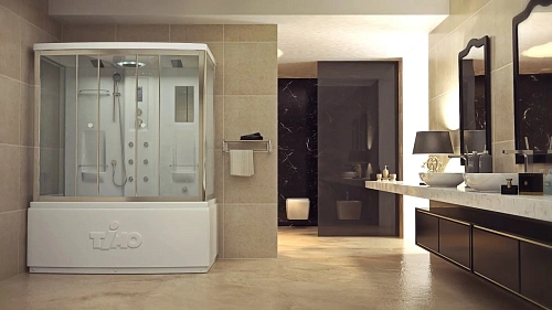 Душевая кабина Timo Lux T-7770 NEW 170x88x220, турецкая баня хамам Душевая кабина Timo Lux T-7770 NEW 170x88x220, турецкая баня хамам