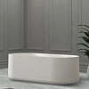 Ванна отдельностоящая ABBER AS9607 170x75 универсальная, белая матовая, искусственный камень Ванна отдельностоящая ABBER AS9607 170x75 универсальная, белая матовая, искусственный камень