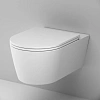 Унитаз подвесной AM.PM Func C8F1701MWSC FlashClean с сиденьем микролифт, белый матовый Унитаз подвесной AM.PM Func C8F1701MWSC FlashClean с сиденьем микролифт, белый матовый