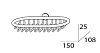 Мыльница FBS Universal UNI 045