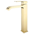 Смеситель для раковины Raglo R02.15.23 высокий, монолитный, золото Смеситель для раковины Raglo R02.15.23 высокий, монолитный, золото