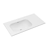 Раковина Vincea Elise VCB-4EL100MW-L, Corian левая, белый матовый
