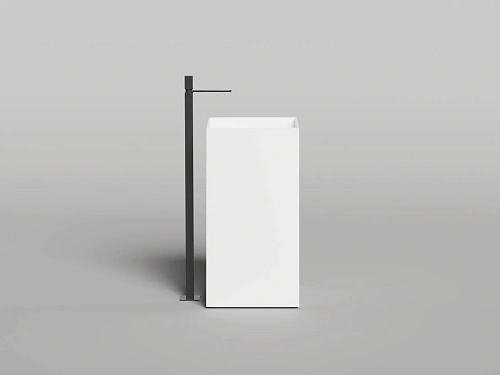 Раковина Salini ARMONIA SQUARE 01 покраска по RAL полностью 130511GF 450x450 напольная S-Sense Раковина Salini ARMONIA SQUARE 01 покраска по RAL полностью 130511GF 450x450 напольная S-Sense