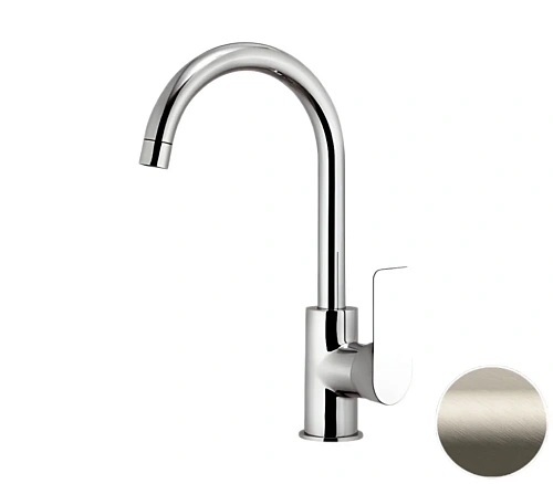 Смеситель для кухни Remer Infinity I72XV, сталь Смеситель для кухни Remer Infinity I72XV, сталь